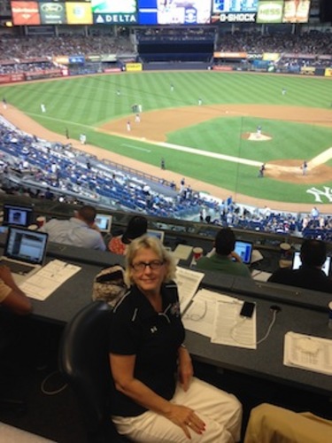 Press Box Stadium View