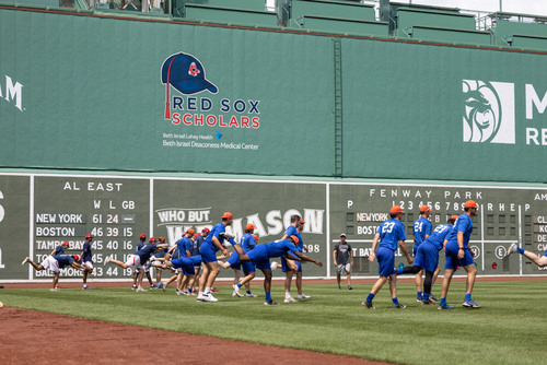 Familiar faces at Fenway.