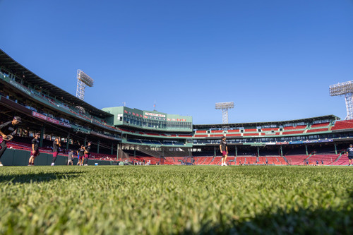 Familiar faces at Fenway.